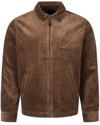 Polo Ralph Lauren - Embroidered-Logo Corduroy Jacket - Lyst