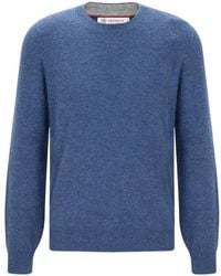 Brunello Cucinelli - Long-Sleeved Sweater - Lyst