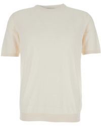 Roberto Collina - Mya Fine Knit Polo Shirt - Lyst