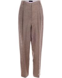 Fabiana Filippi - Wide Leg Pleated Trousers - Lyst
