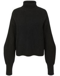 P.A.R.O.S.H. - High-Neck Ribbed Jumper - Lyst