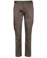 Emporio Armani - Straight-Leg Tailored Trousers - Lyst
