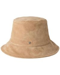 Maison Michel - Logo Plaque Bucket Hat - Lyst
