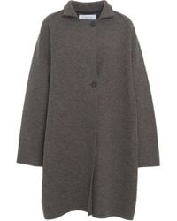Harris Wharf London - Stand-Collar Coat - Lyst