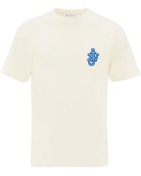 JW Anderson - Anchor Patch Short-Sleeve T-Shirt - Lyst