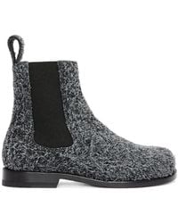 Loewe - Brushed Campo Chelsea Boots - Lyst