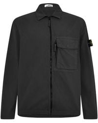 Stone Island - Functional Pockets Overshirt - Lyst