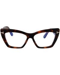 Tom Ford - Eyewear Cat-Eye Frame Glasses - Lyst