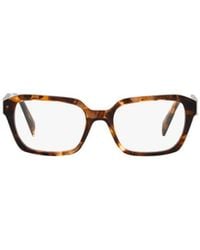Prada - Eyewear Square Frame Glasses - Lyst