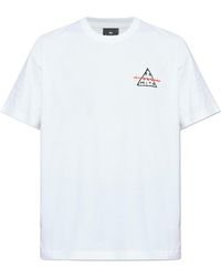 Paul Smith - Ps Paul Smith Logo Print Crewneck T-Shirt - Lyst