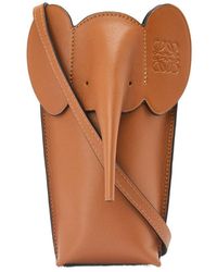Loewe - Elephant Pocket Shoulder Bag - Lyst