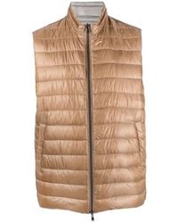 Herno - Lightweight Quilted Down Gilet - Lyst