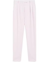 Max Mara - Studio High Waist Straight Leg Pants - Lyst