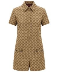 Gucci - Original Gg Monogrammed Jumpsuit - Lyst