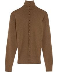 Lemaire - Buttoned Fitted Cardigan - Lyst