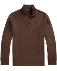 Polo Ralph Lauren - Estate Fleece Quarter Zip Sweater - Lyst