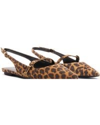 Stuart Weitzman - Pointed-Toe Flat Sandals - Lyst