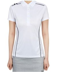 J.Lindeberg - Short-Sleeved Polo Shirt - Lyst