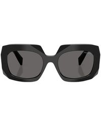 Prada - Eyewear Oversized-Frame Sunglasses - Lyst