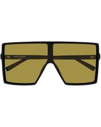 Saint Laurent - Betty Rectangular Sunglasses - Lyst