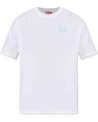 DIESEL - T Boxt Aa 11 Printed T-Shirt - Lyst