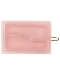 Fendi - F Logo Hair Clip - Lyst