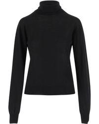 Saint Laurent - Long-Sleeved Sweater - Lyst