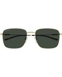 Gucci - Eyewear Square Frame Sunglasses - Lyst
