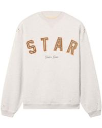 Golden Goose - Star Crewneck Sweatshirt - Lyst