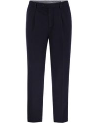 Brunello Cucinelli - Pleated Pants - Lyst