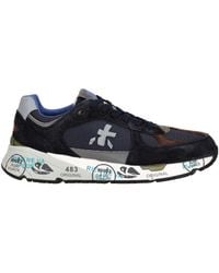 Premiata - Lace-Up Low-Top Sneakers - Lyst