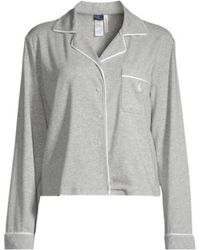 Ralph Lauren - Long-Sleeved Shirt And Elastic Waist Trousers Set - Lyst