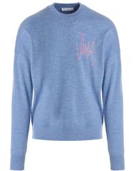 JW Anderson - Jw Anderson Logo Intarsia-Knitted Jumper - Lyst