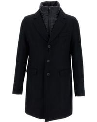 Herno - Single-Breasted Coat - Lyst