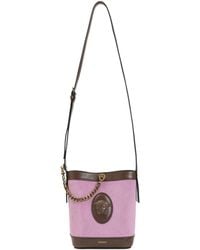 Versace - Medusa-Head Chain-Linked Bucket Bag - Lyst