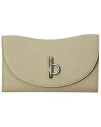Burberry - Rocking Horse Foldover-Top Continental Wallet - Lyst