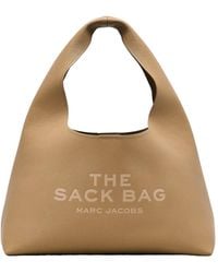 Marc Jacobs - The Sack Logo Detailed Shoulder Bag - Lyst