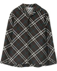 Burberry - Vintage Check Long-Sleeved Shirt - Lyst