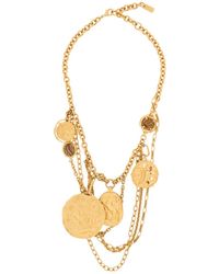 Chloé - Chlo Medals Chained Necklace - Lyst