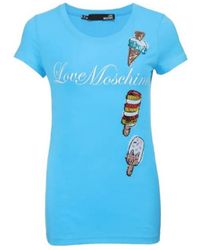 Moschino - Logo Detail T-Shirt - Lyst