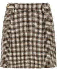Brunello Cucinelli - Virgin Wool Skirt - Lyst