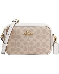 COACH - Mini Jamie's Signature Canvas Camera Bag - Lyst