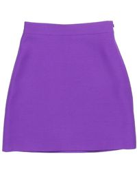 Valentino - A-Line Mini Skirt - Lyst