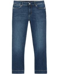 Sportmax - Whiskering-Effect Jeans - Lyst