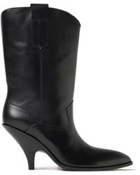 Bally - Pointed Short Boots - Lyst