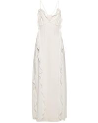 Jonathan Simkhai - Emily Pleated Maxi Slip Dress - Lyst