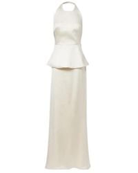 Rohe - Bridal Peplum Satin Gown - Lyst