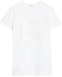 Max Mara - Logo Short-Sleeved T-Shirt - Lyst
