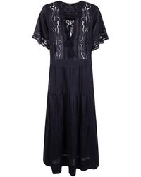 Seventy - Tassel Lace Dress - Lyst