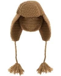 Etro - Solid Color Knitted Hat - Lyst